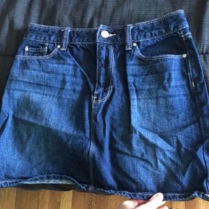 Gap jean skirt